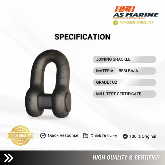 Spesifikasi Joining Shackle - Segel Rantai Jangkar