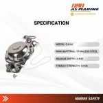 Spesifikasi Liferaft HRU (Hydrostatic Release Unit)