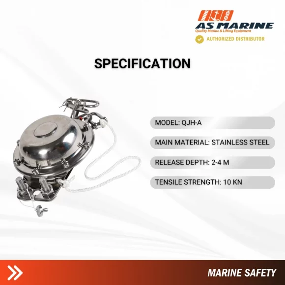 Spesifikasi Liferaft HRU (Hydrostatic Release Unit)