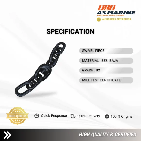 Spesifikasi Swivel Piece - Kili-kili Rantai Jangkar