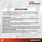 Aplikasi Pelican Hook - Pengait Tabung Liferaft