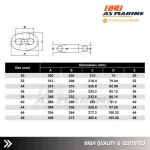 Tabel Ukuran Kenter Shackle - Segel Rantai Jangkar 3